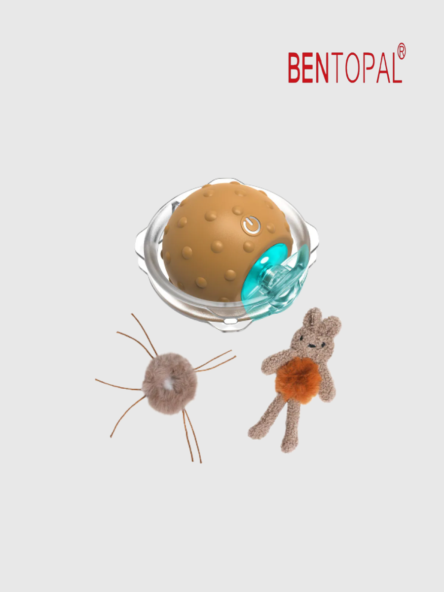 【BENTOPAL 邦特普】兔兔玩伴智能毛絨球