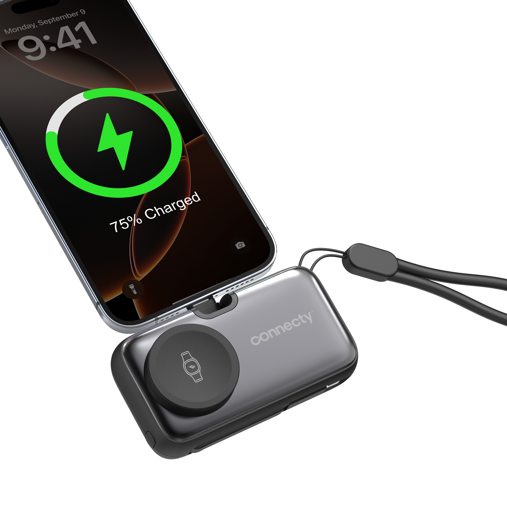 [CCC Certification Product] Connecty Power Trio 5000mah 4 in 1 Power Bank CP01