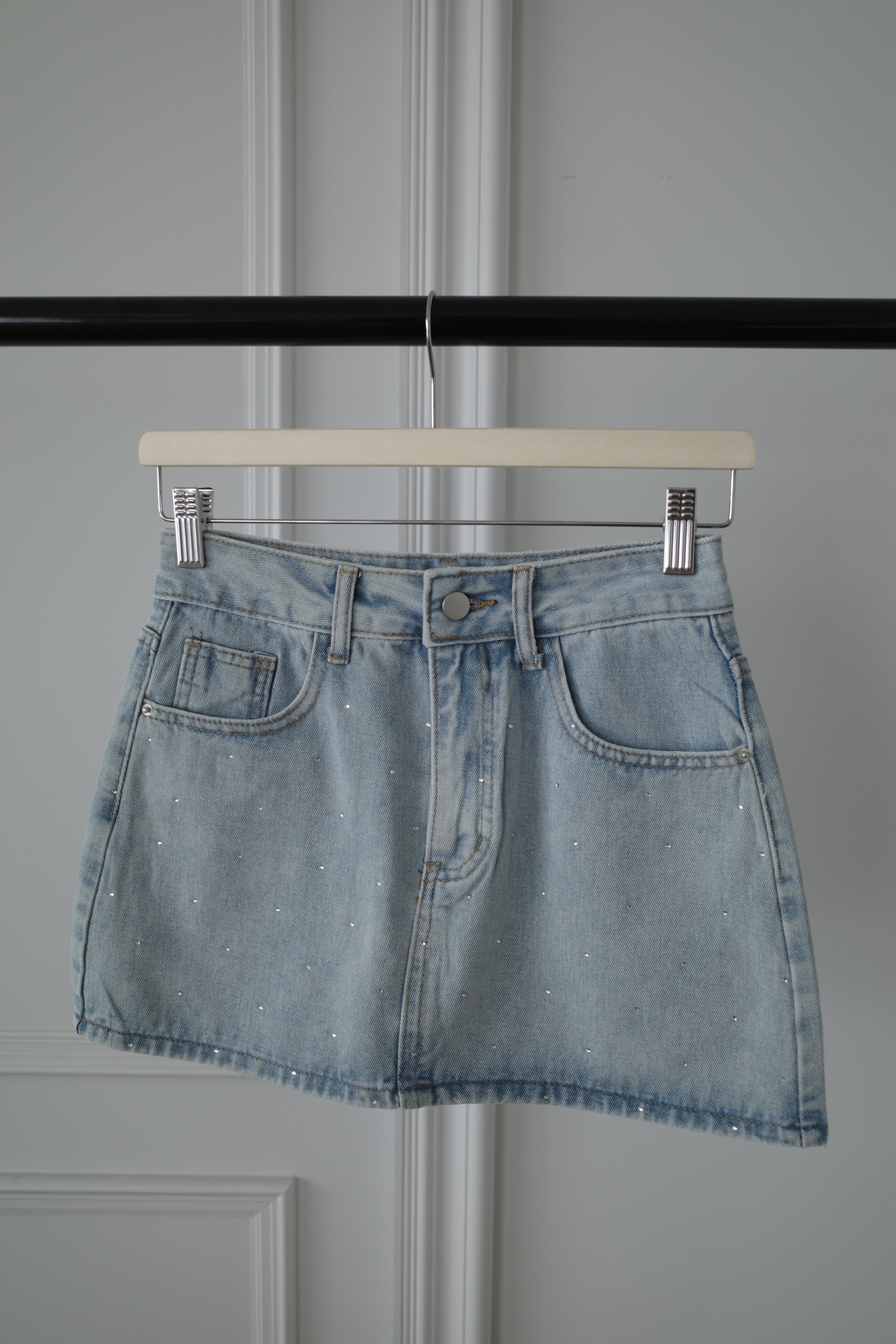 (預購)#AO04 夏天鑽鑽短裙