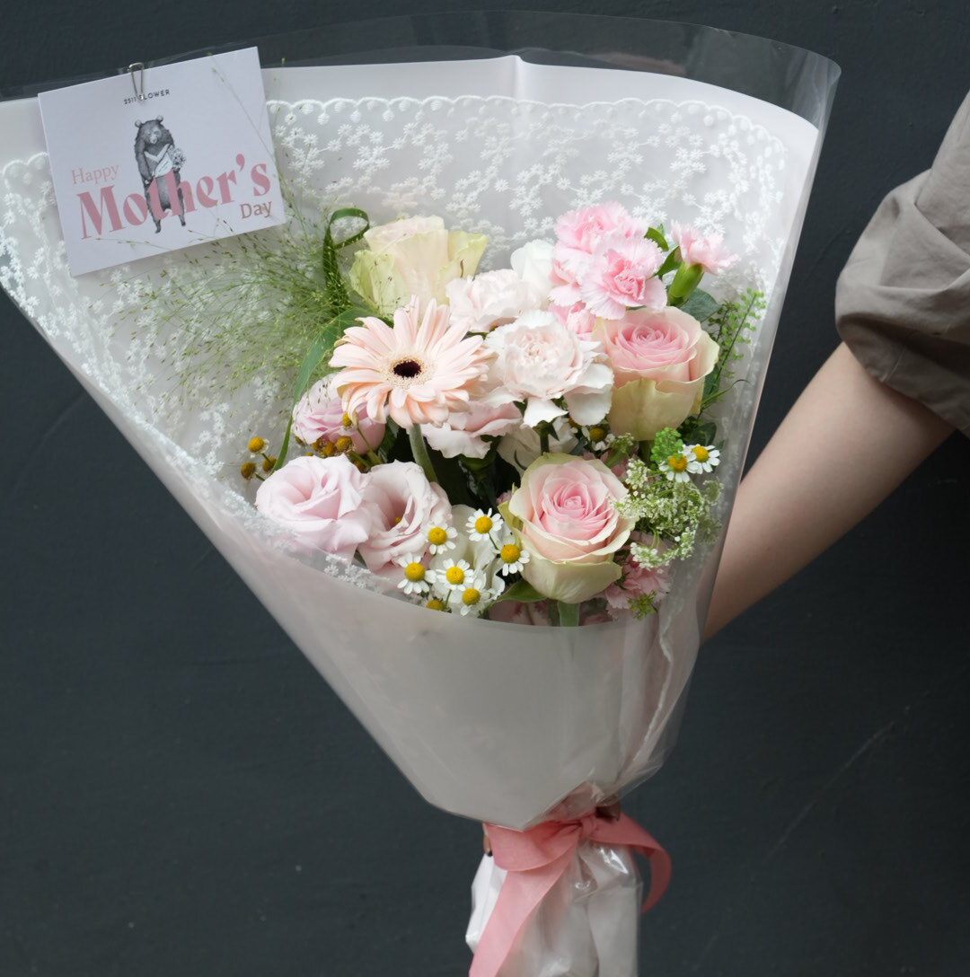 【2511FLOWER】蕾絲花束