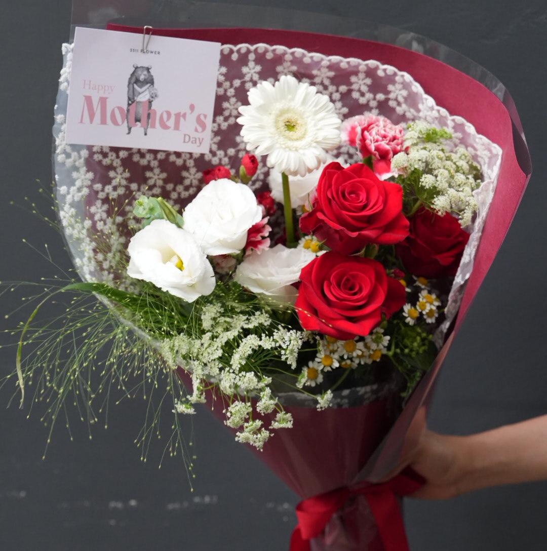 【2511FLOWER】蕾絲花束