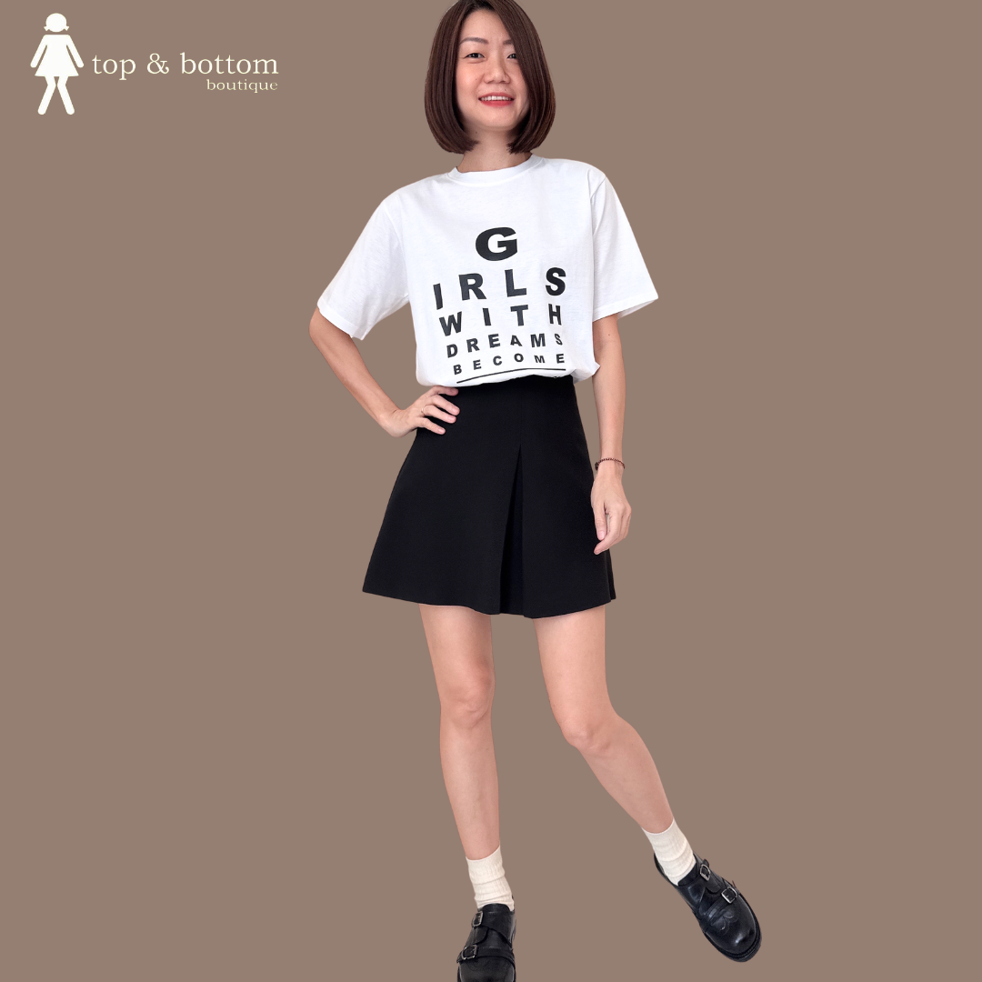 SHORT SLEEVE OPTIC WORDING TEE