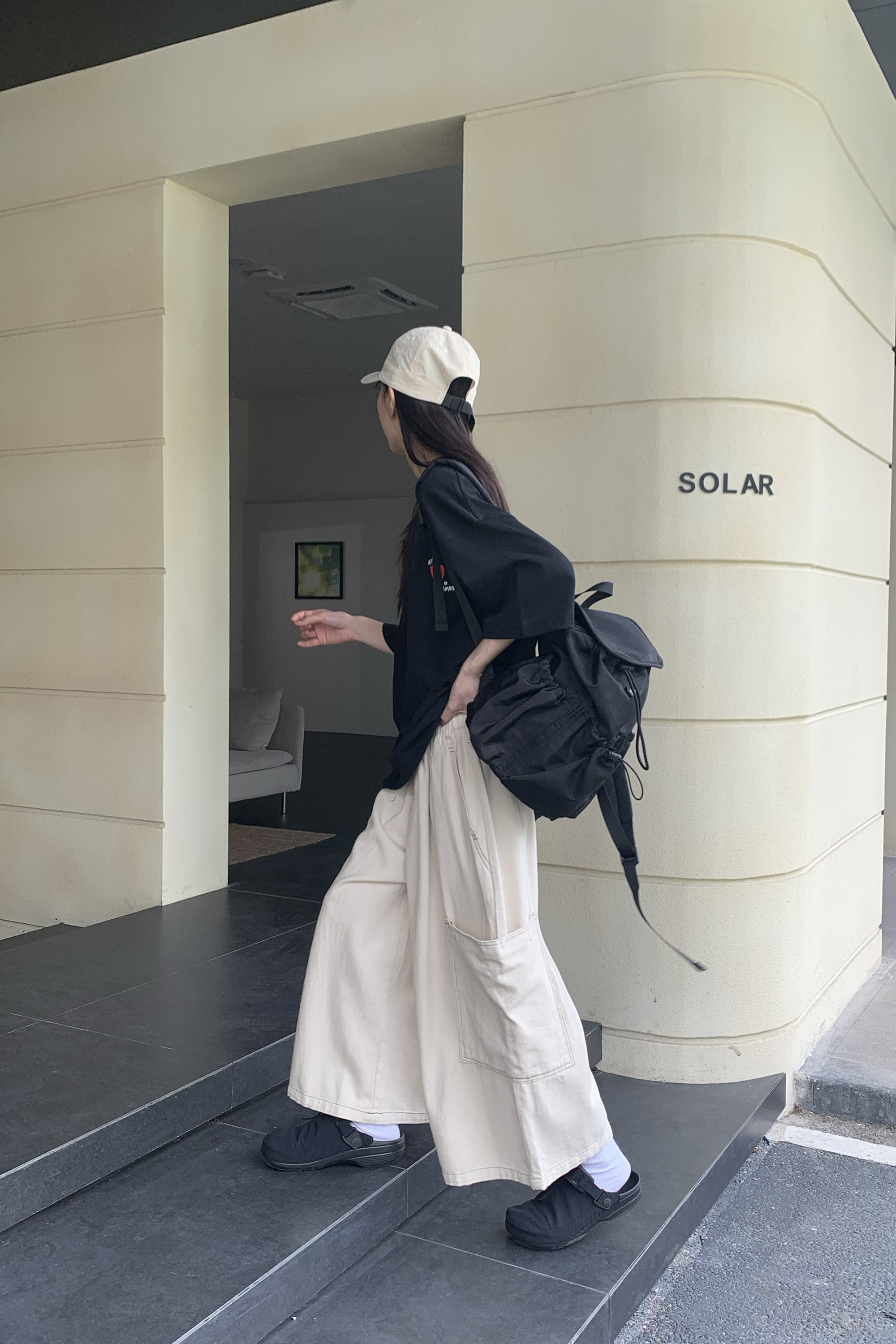 Vibrant｜百搭日常九分寬褲 2色