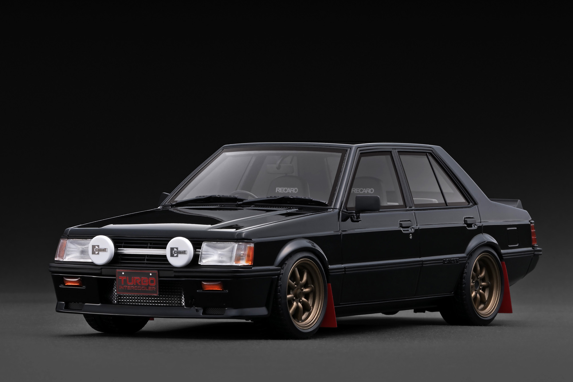 預訂 (訂金$300) (預訂價$2214) :1/18 IG Mitsubishi Lancer EX GSR Turbo (A175A) Black *Fog Lamp (IG3966)