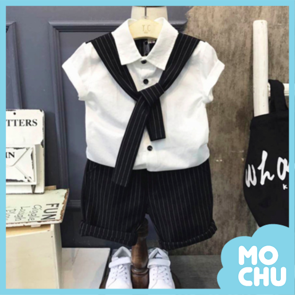 型男披肩造型套裝(二色)