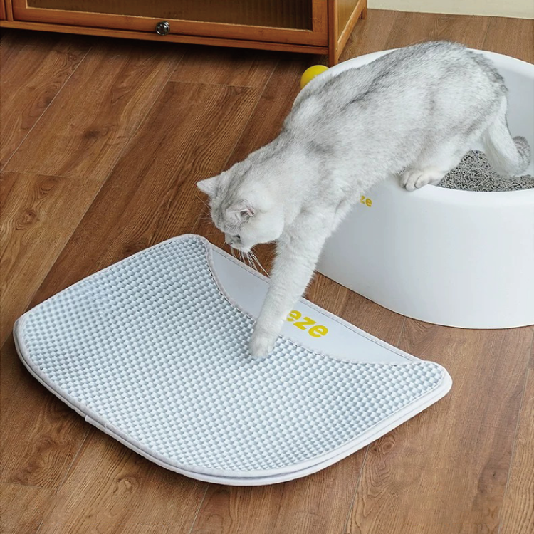 Zeze 雙層過濾落砂墊 (白色) (43x60cm)