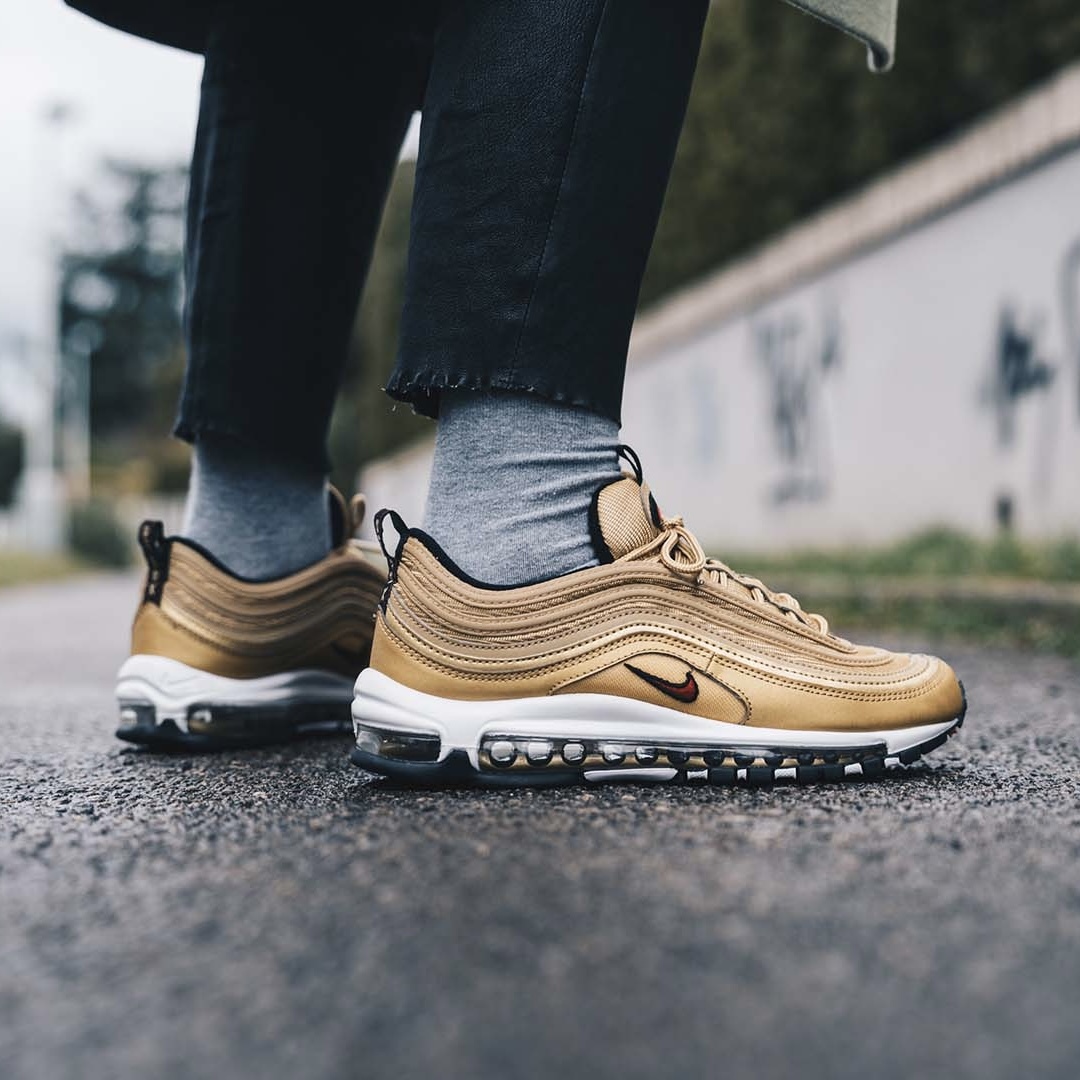 NIKE AIR MAX 97 "GOLD BULLET" 金子彈 氣墊 跑步鞋 子彈鞋 DM0028-700