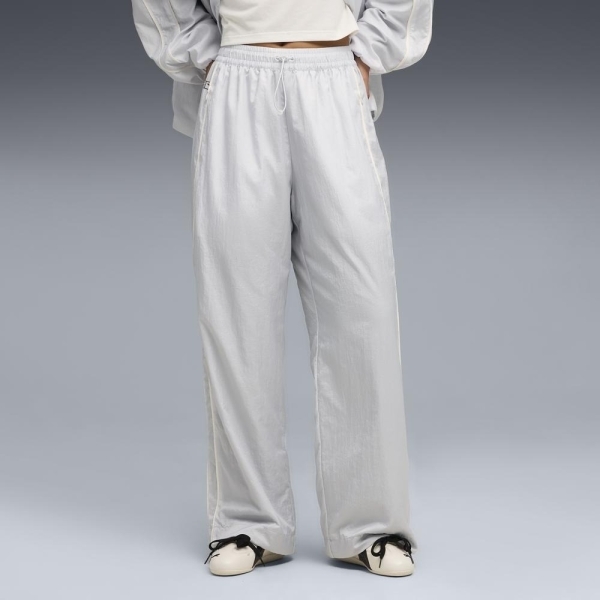 PUMA x ROSÉ 聯名流行系列 銀 長風褲 女 63379632