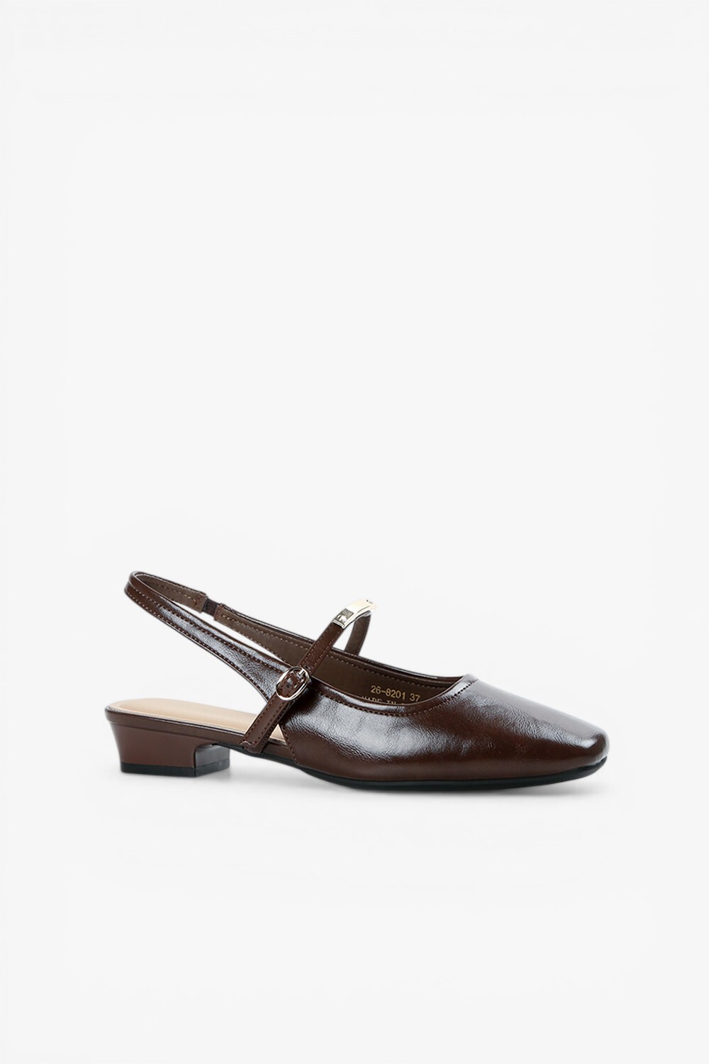 Metal Jane 方頭瑪麗珍後條帶涼鞋