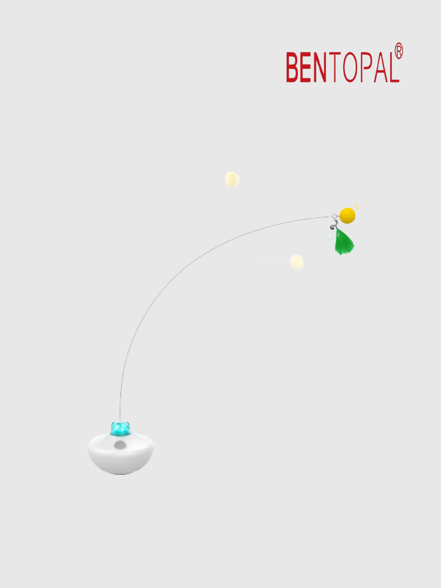 【BENTOPAL 邦特普】太空貓星人旋轉逗貓儀