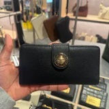 [S] MARC JACOBS BLACK 4F4SMP011S01-001 TURNLOCK WALLET, 196611163613 (SMJ666)