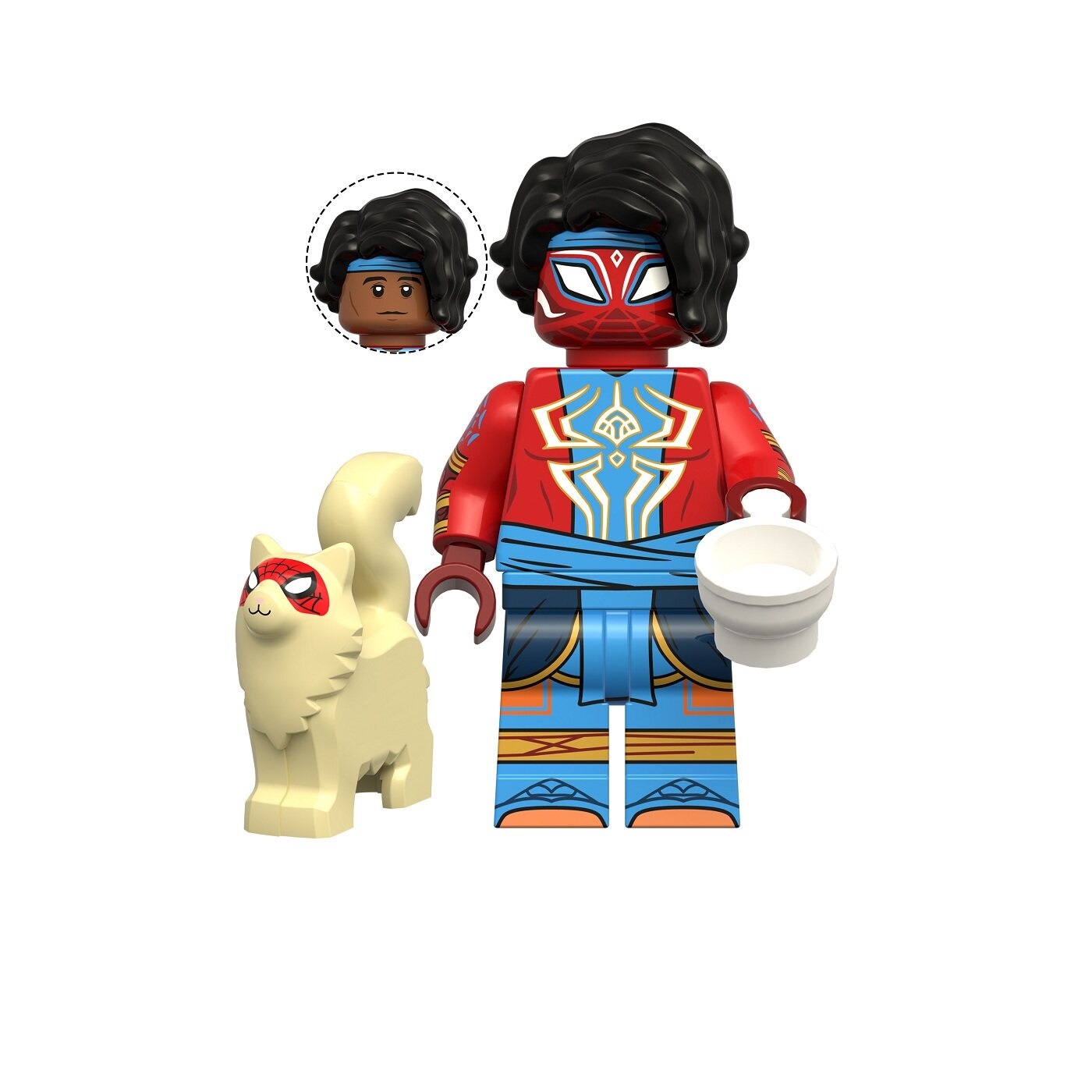 Spider-Man India Marvel Custom Minifigures Fit Lego KM66068