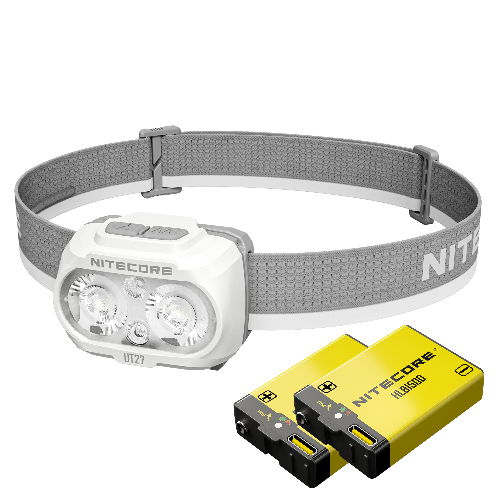 NITECORE UT27 2025 高顯色三色溫輕量越野跑頭燈 800流明/74克/附收納袋