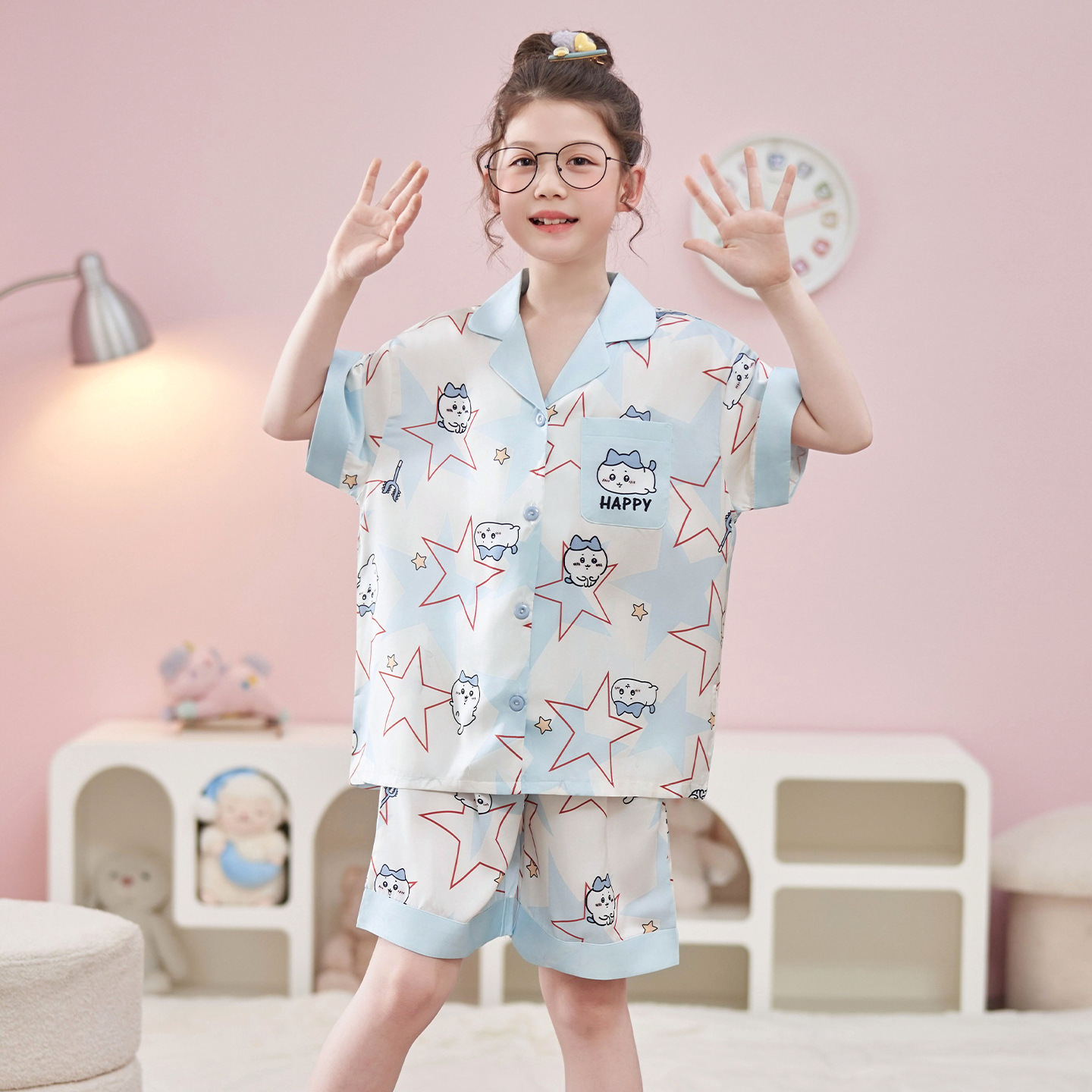 【小八】夏季短袖睡衣套裝（親子款）
