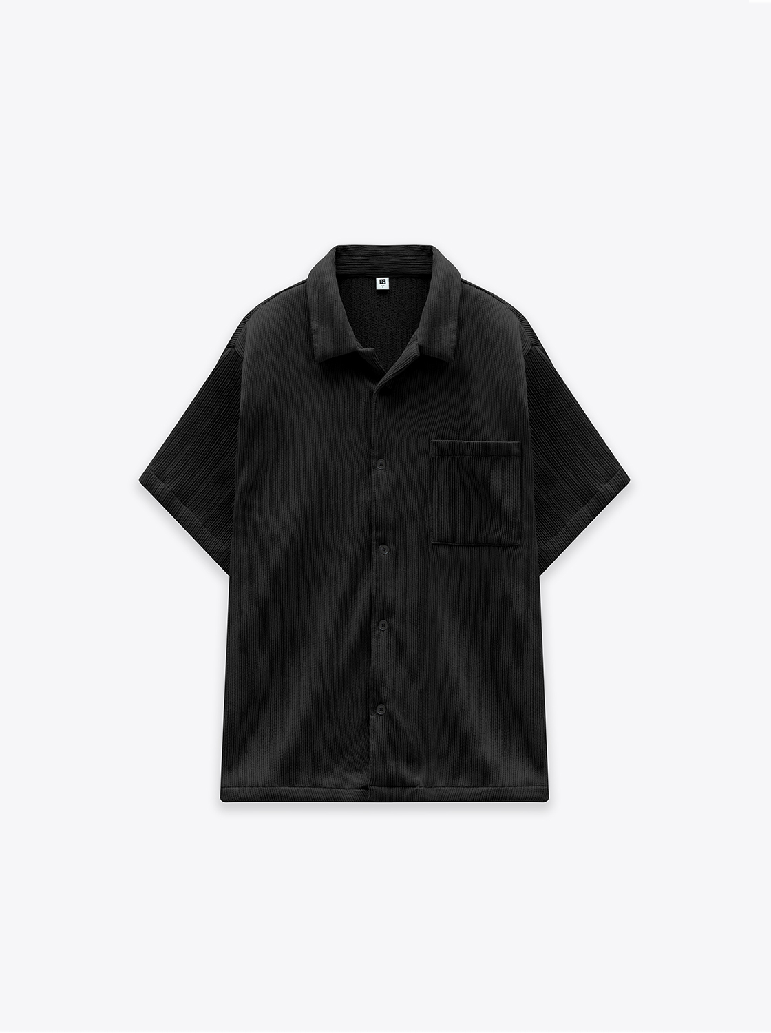 【期間限定】肌理感短袖襯衫