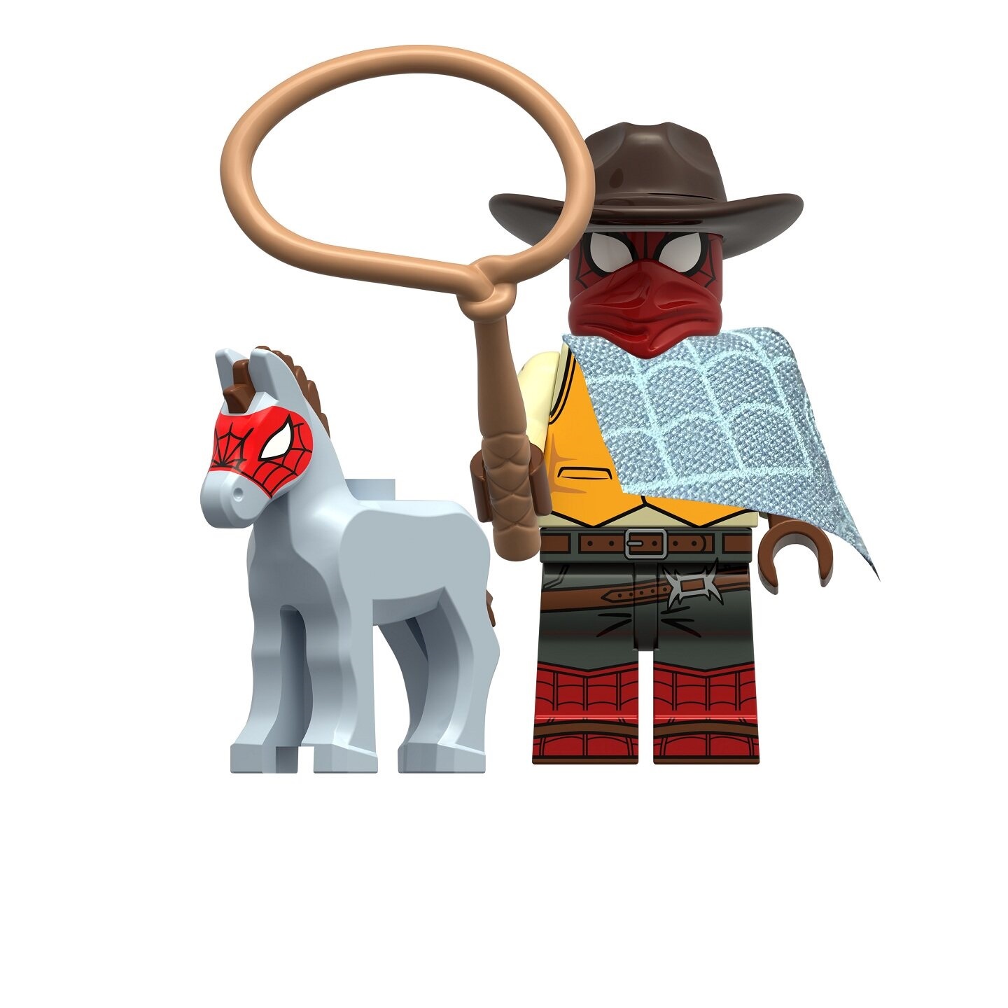 Spider-Man Spider-horse Marvel Custom Minifigures Fit Lego KM66070