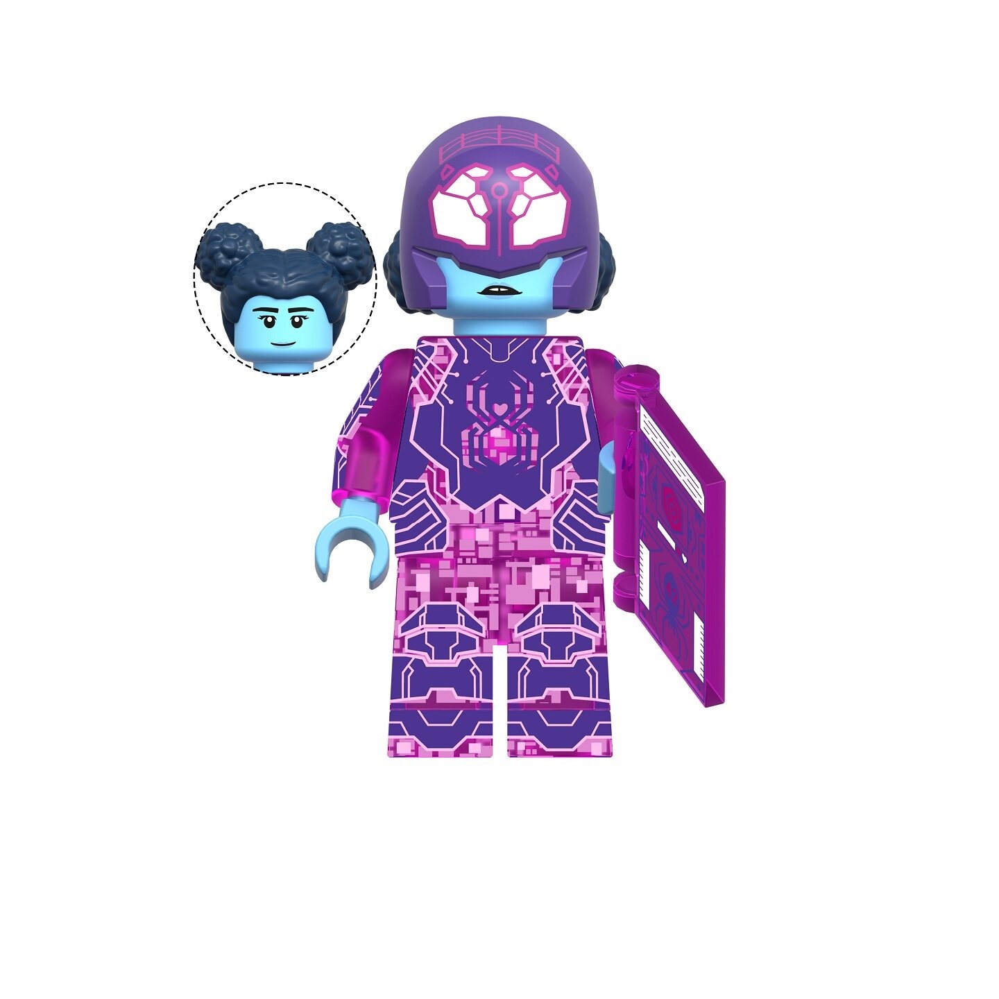 Spider-Man Spider-Byte Marvel Custom Minifigures Fit Lego KM66071