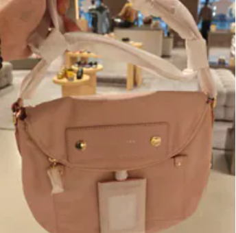 [S] MARC JACOBS MISTY ROSE M0014625-662 PREPPY NATASHA NYLON CROSSBODY BAG, 196611815475 (SMJ669)