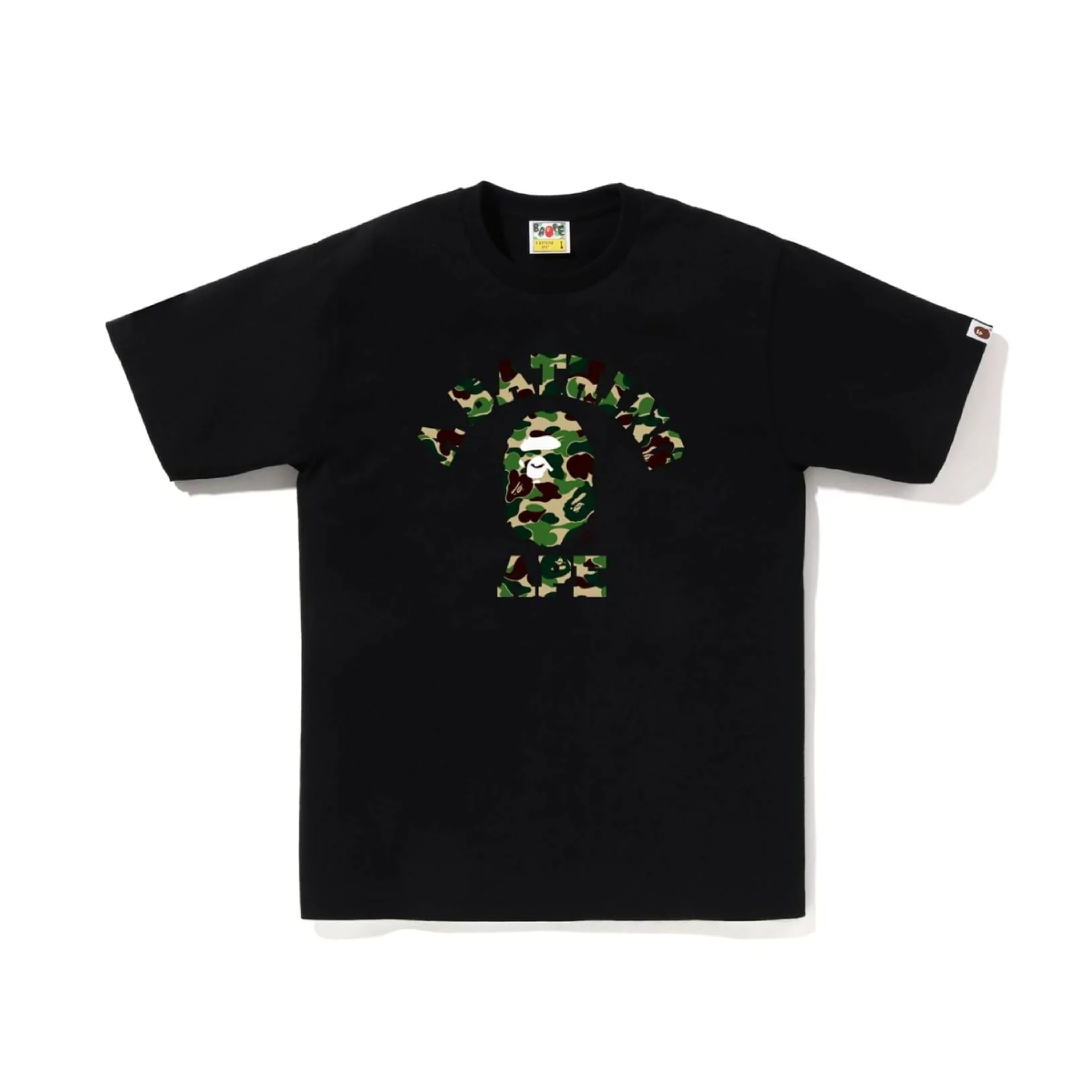 『代購商品』2025AW A BATHING APE BAPE ABC CAMO COLLEGE TEE 大學 LOGO 迷彩 小頭 短T 1L80110005