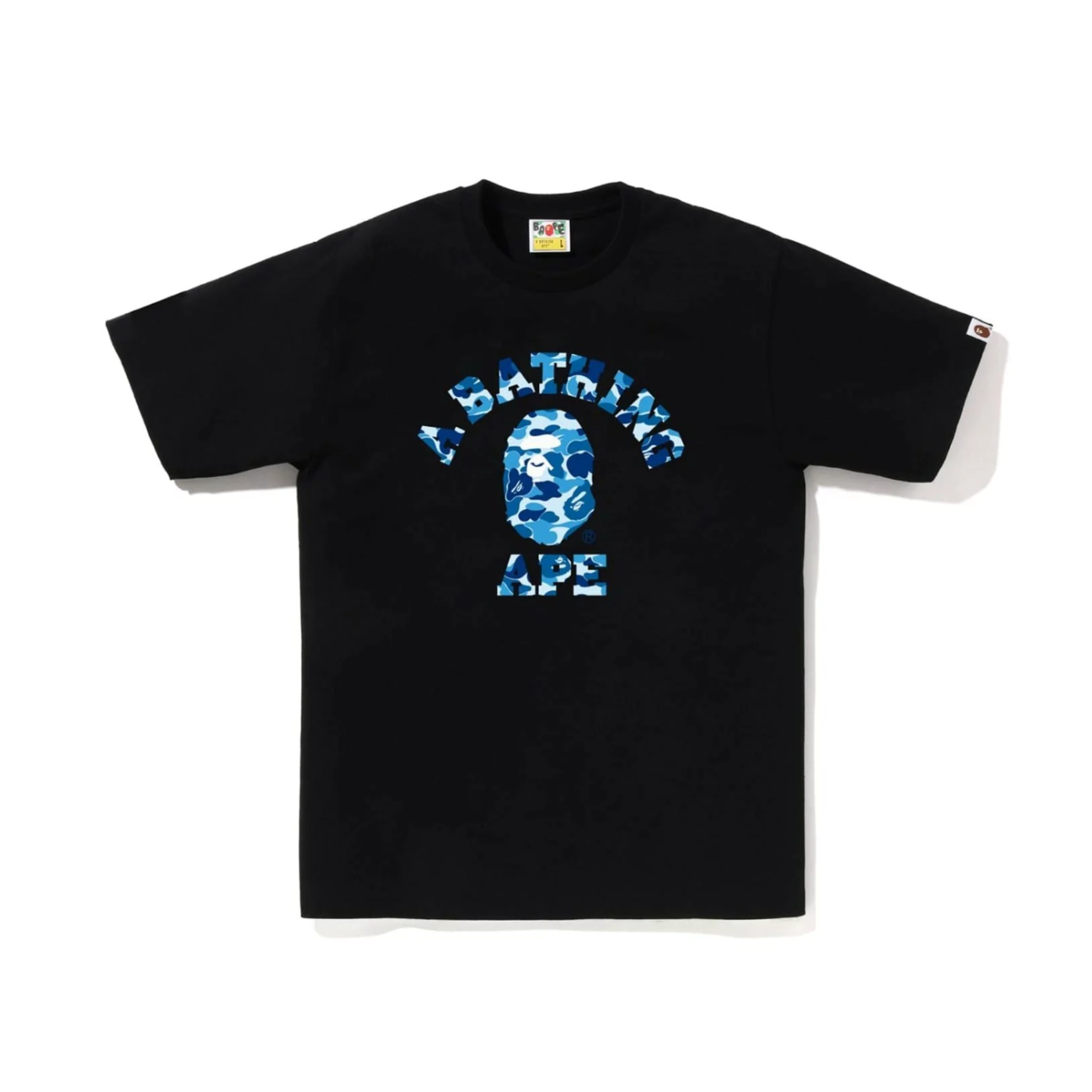 『代購商品』2025AW A BATHING APE BAPE ABC CAMO COLLEGE TEE 大學 LOGO 迷彩 小頭 短T 1L80110005