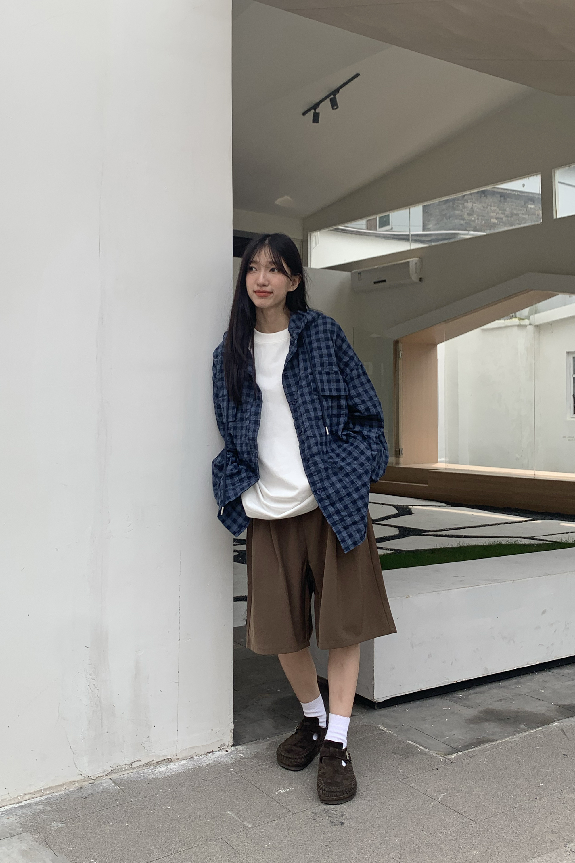 Vibrant｜折線設計西裝六分褲 3色