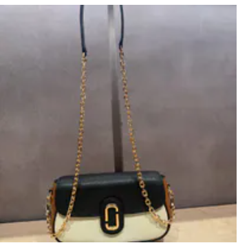 [S] MARC JACOBS CLOUD WHITE MULTI 2F5HSH051H01-147 THE COLORBLOCK PEBBLE CLOVER SHOULDER BAG, 196611776677 (SMJ671)