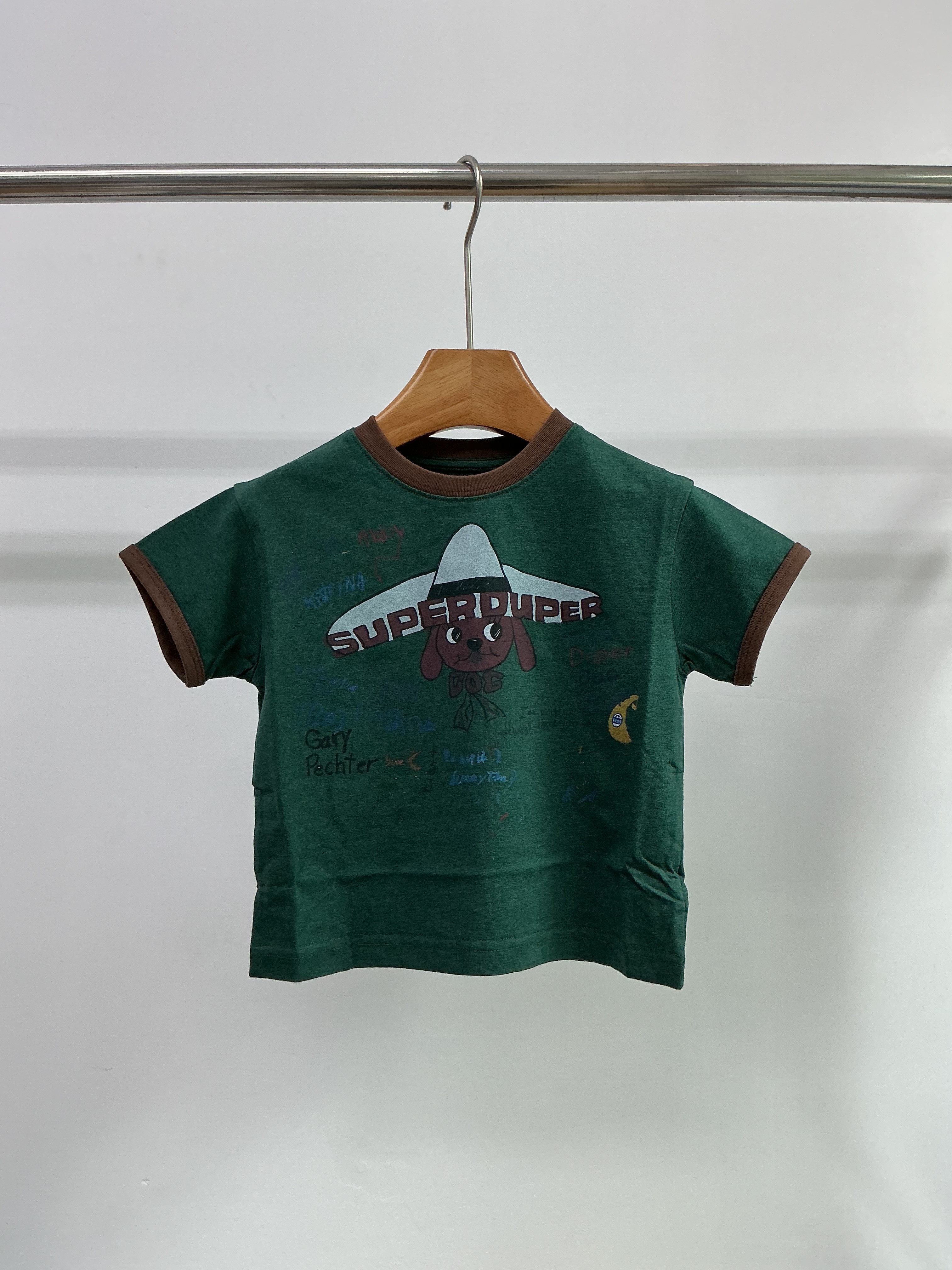 A04955圓領印花上衣