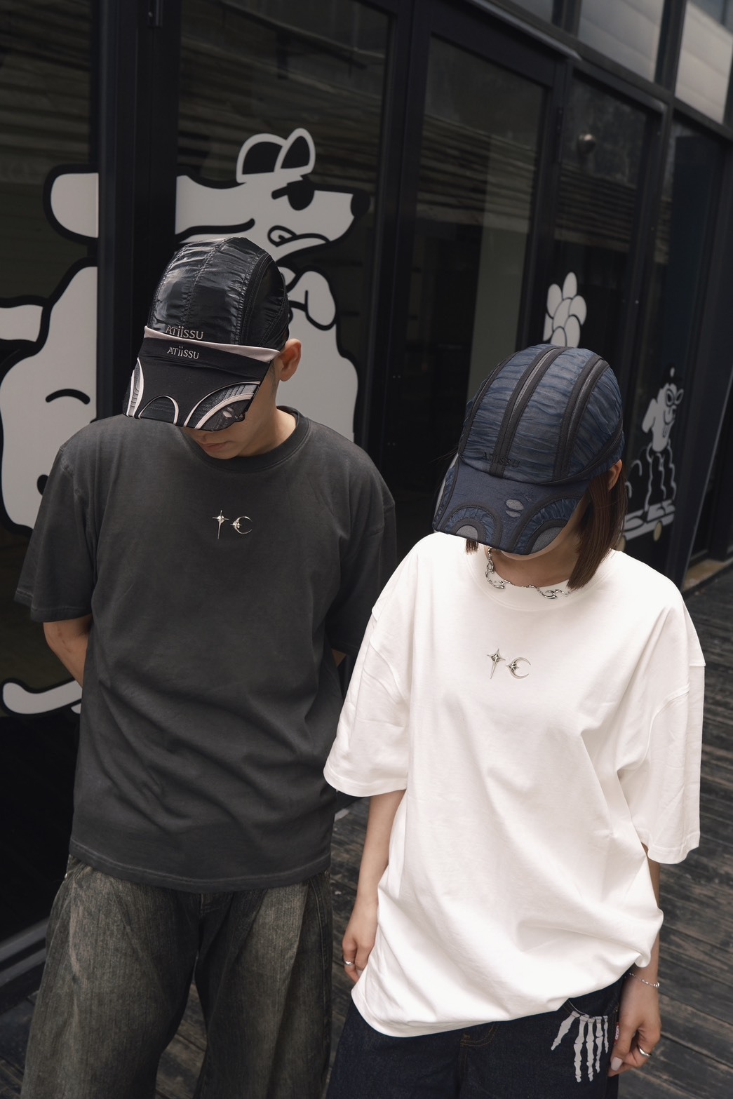 <快速出貨> THUG CLUB 素踢 黑/白/水洗黑