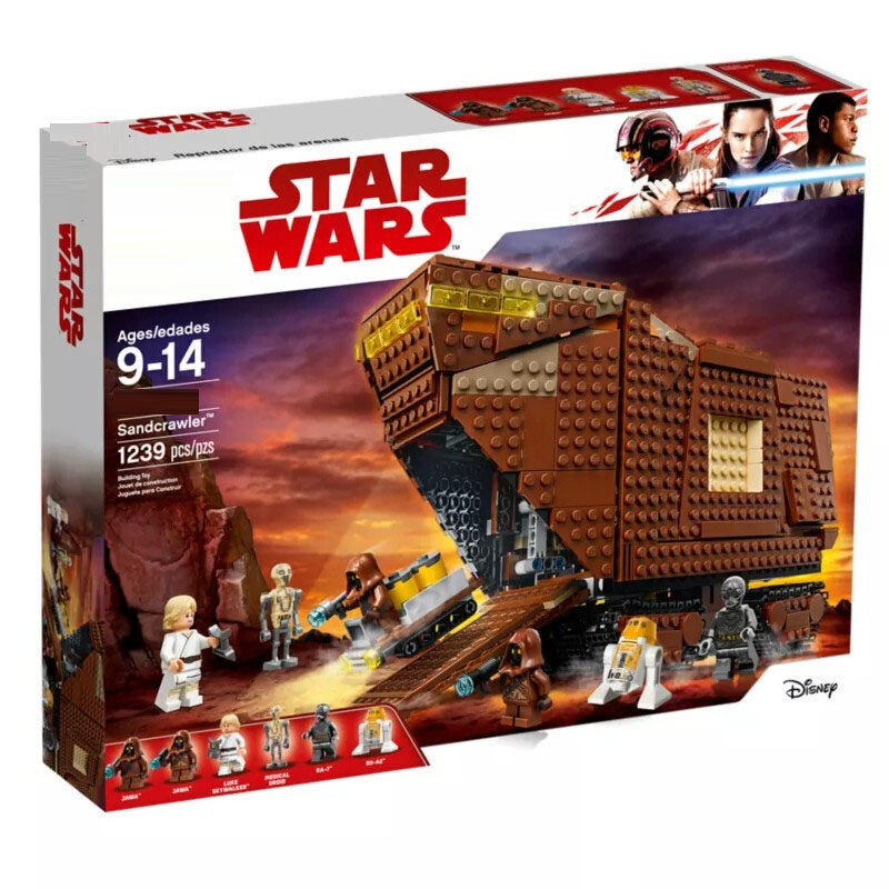 Star Wars A New Hope Sandcrawler Building Set Fit Lego NO BOX NA002