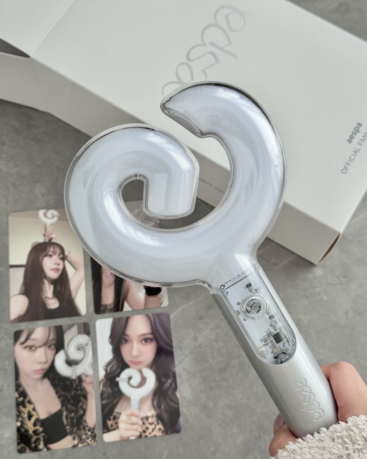 aespa OFFICIAL FANLIGHT ver.2 官方二代應援手燈