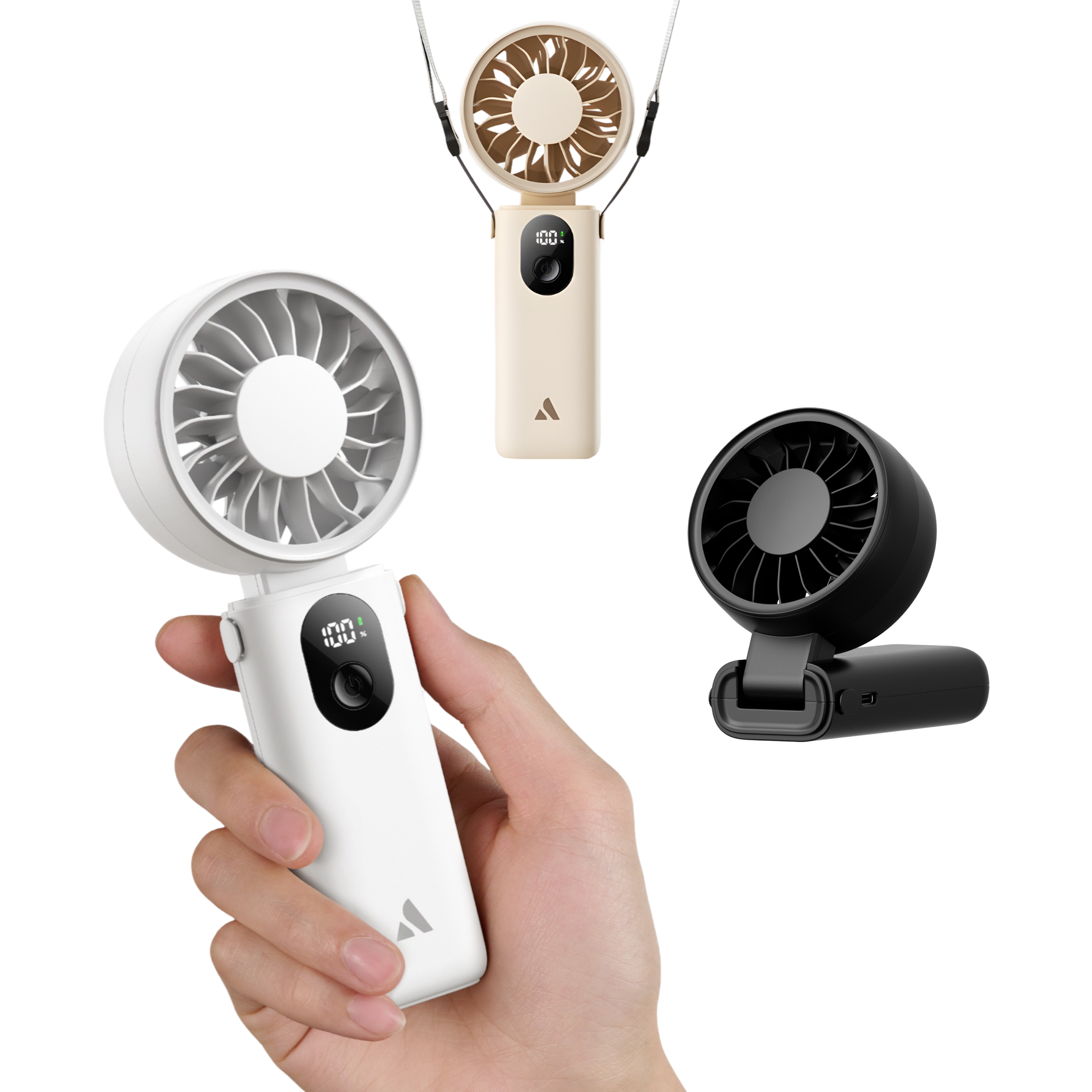 Aecooly Halo 三合一便攜式手持風扇