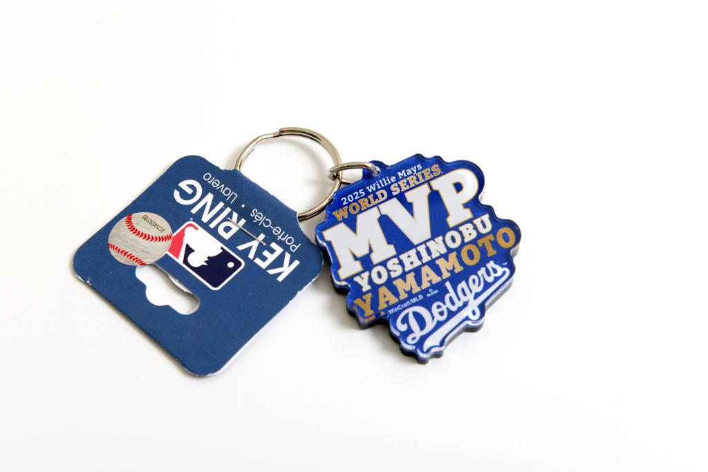 WinCraft 洛杉磯道奇隊 山本由伸 2025 世界大賽 MVP 壓克力 球衣鑰匙圈