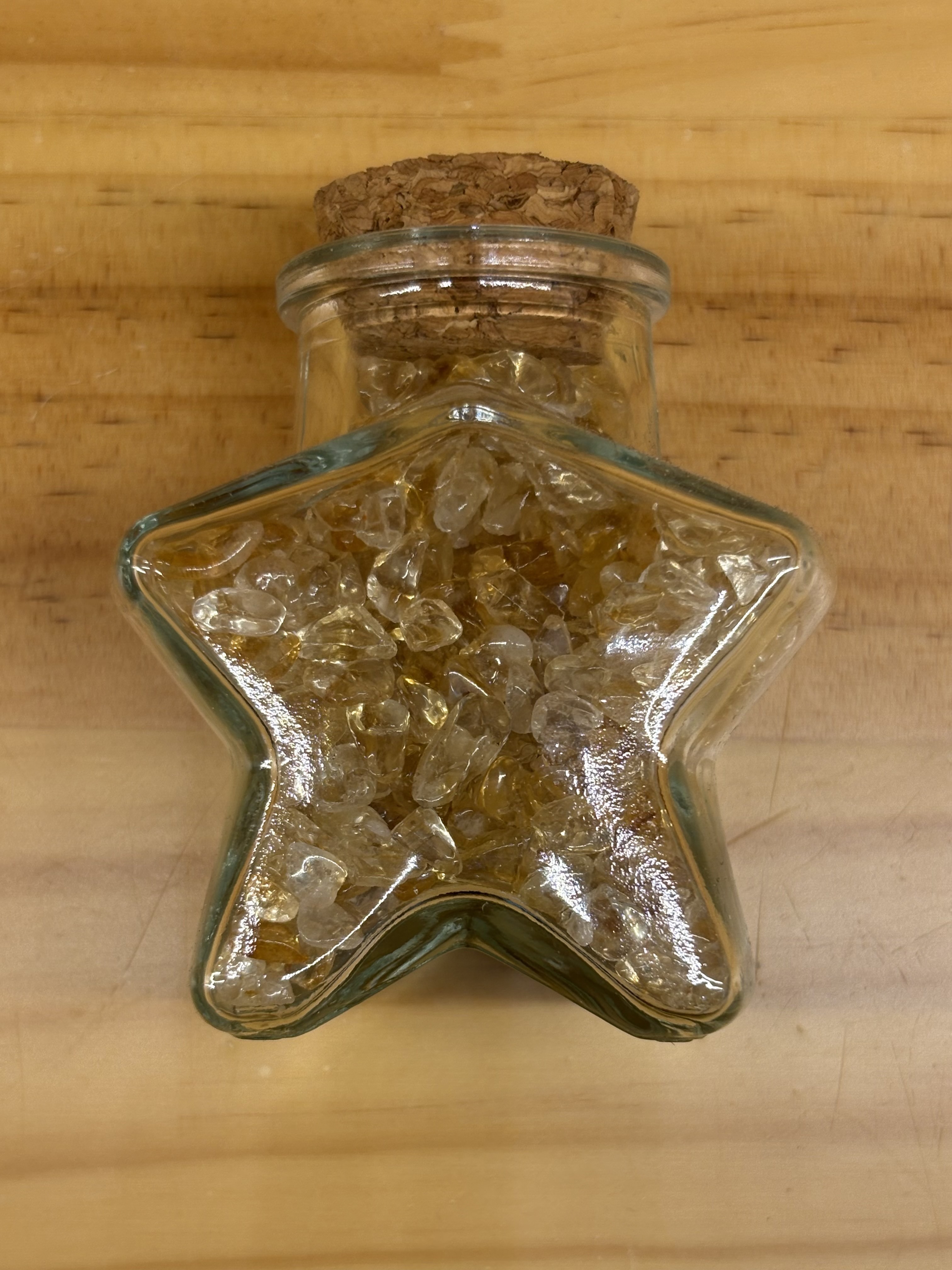 黃水晶星星樽