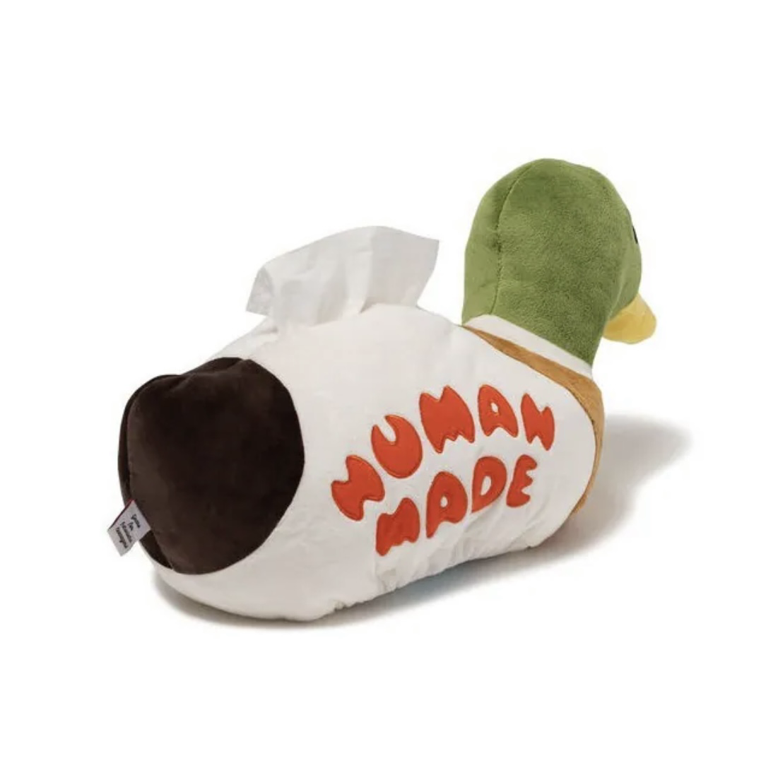 HUMAN MADE 鴨子造型 毛絨面紙盒
