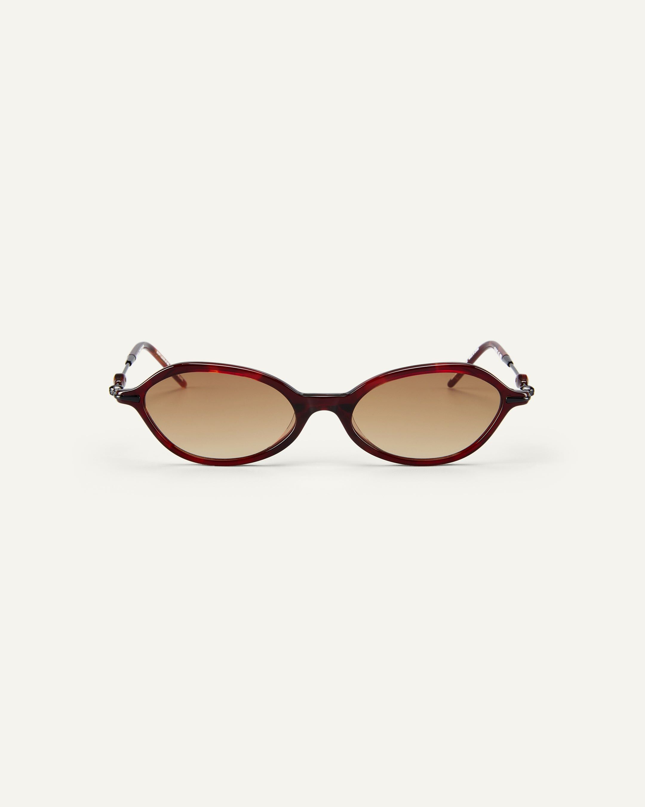 NISA Black Red Tortoise & Brown Gradient｜BONNIE CLYDE