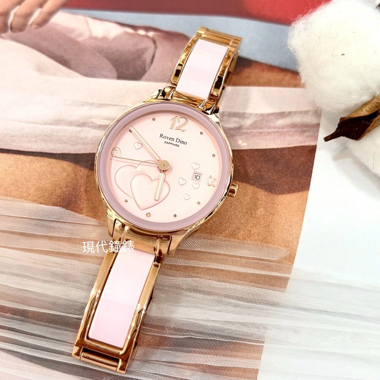 【Roven Dino】RD6122RG-P 31mm  Modern Watch