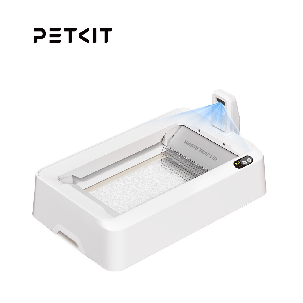【早鳥預購】PETKIT 佩奇｜智能開放式雙翼水晶貓砂機