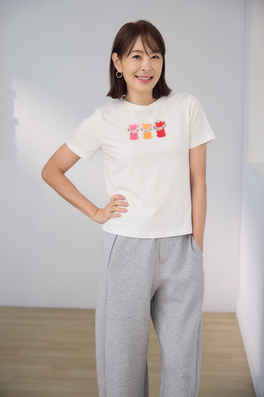 CH聯名系列-糖果彩珠小熊軟糖T-shirt