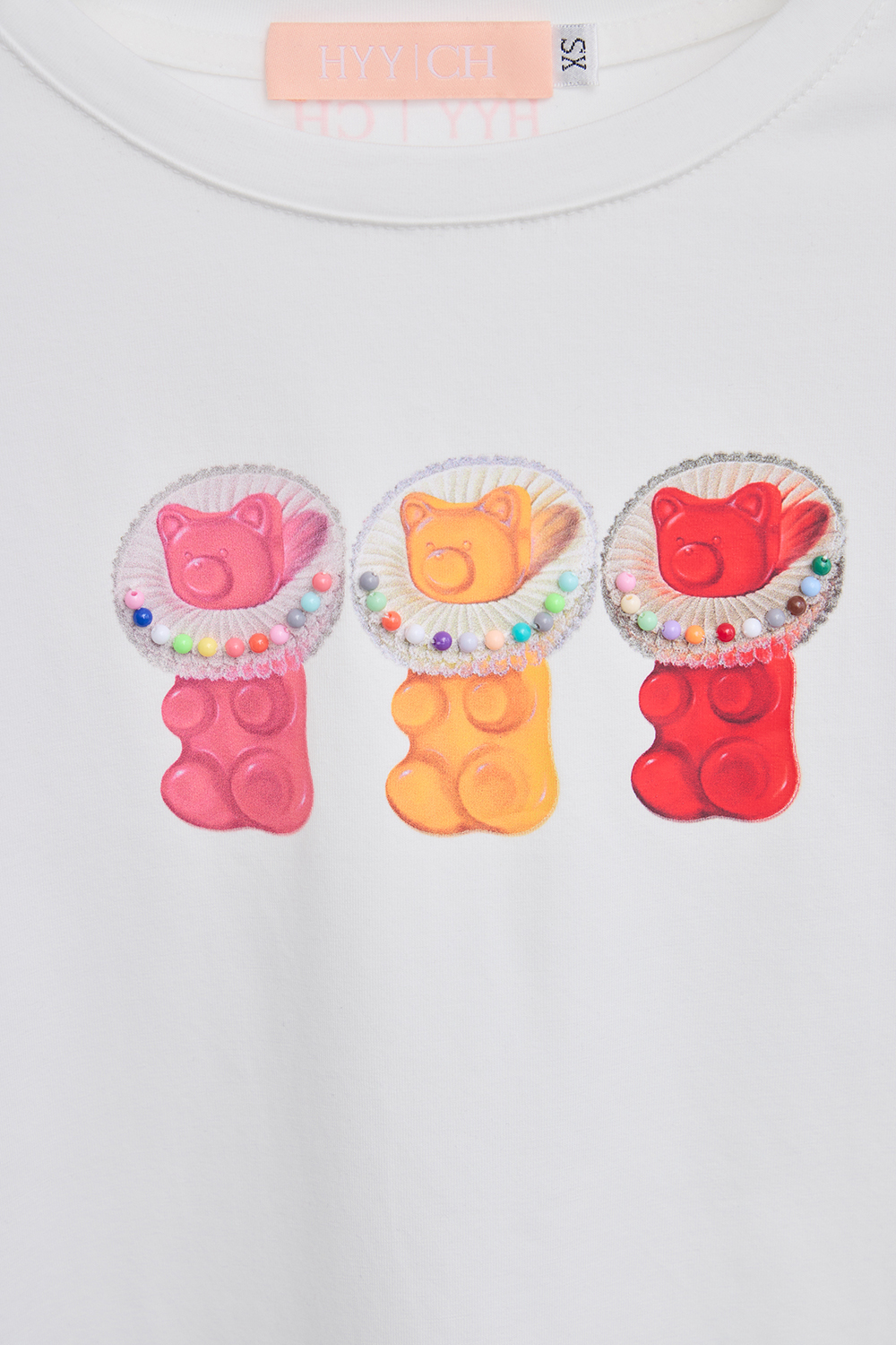 CH聯名系列-糖果彩珠小熊軟糖T-shirt