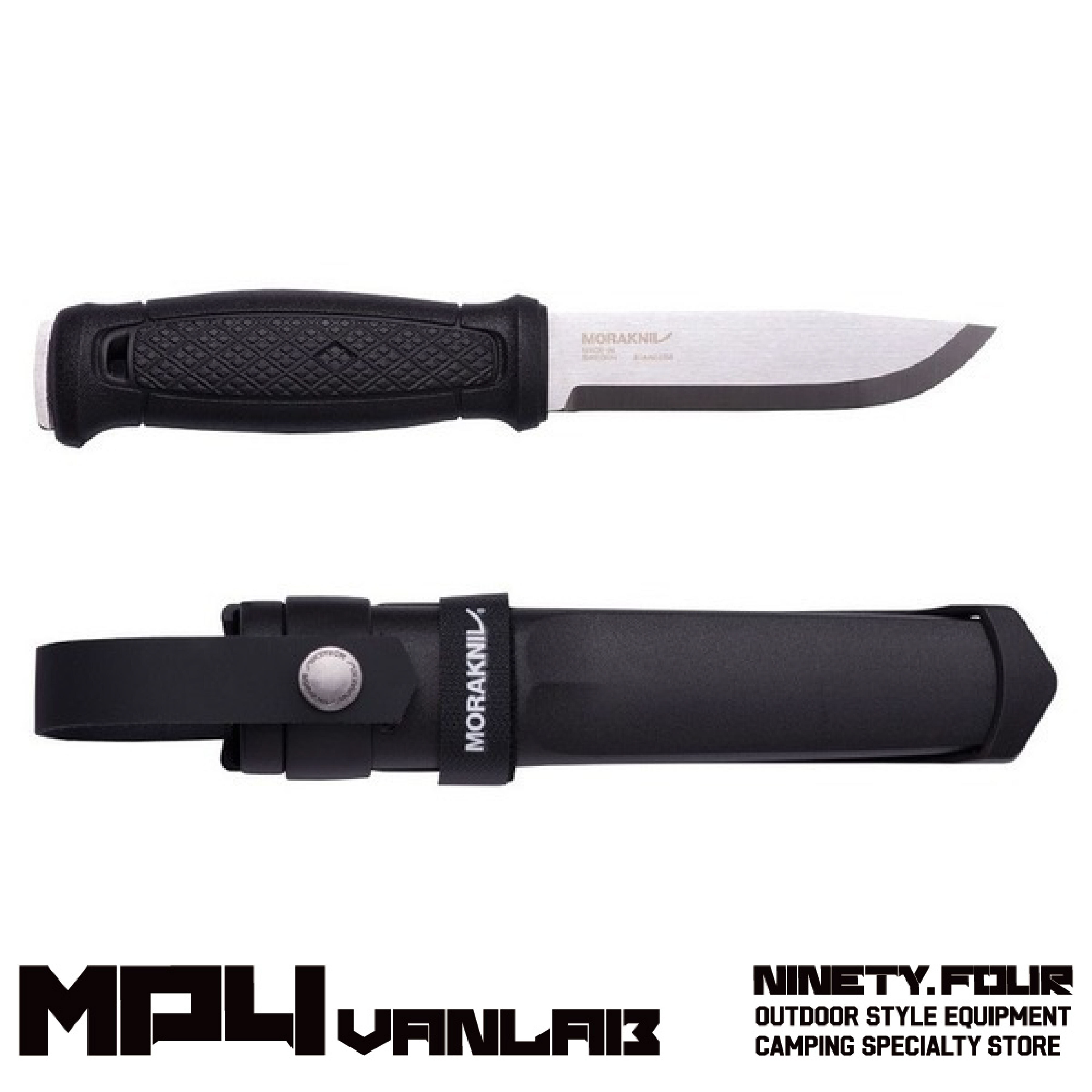 MORAKNIV Garberg｜全龍骨式直刀 12642 不鏽鋼 / 13147 高碳鋼