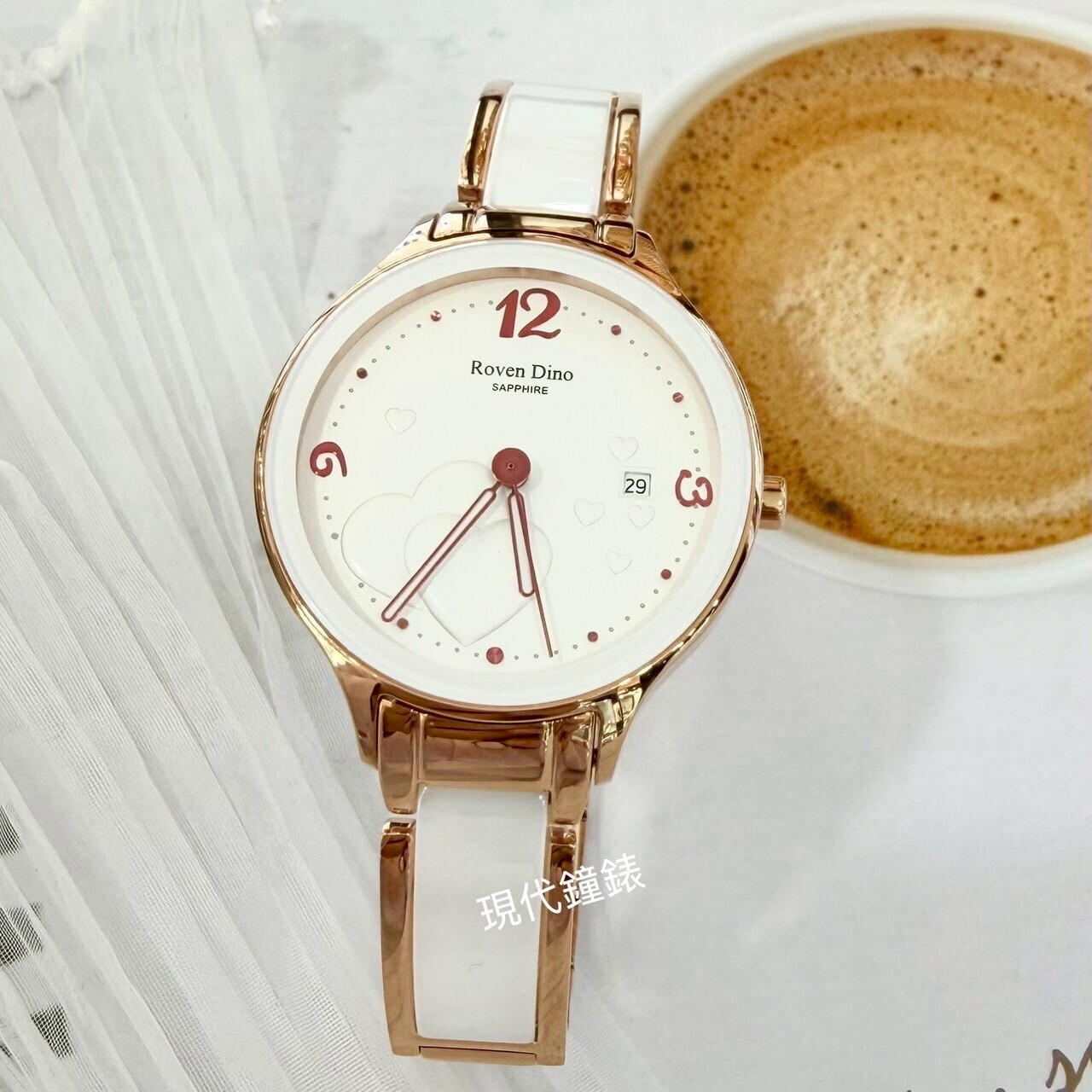 【Roven Dino】RD6122RG-RED 31mm  Modern Watch