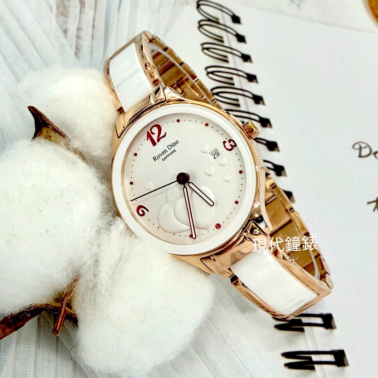 【Roven Dino】RD6122RG-RED 31mm  Modern Watch