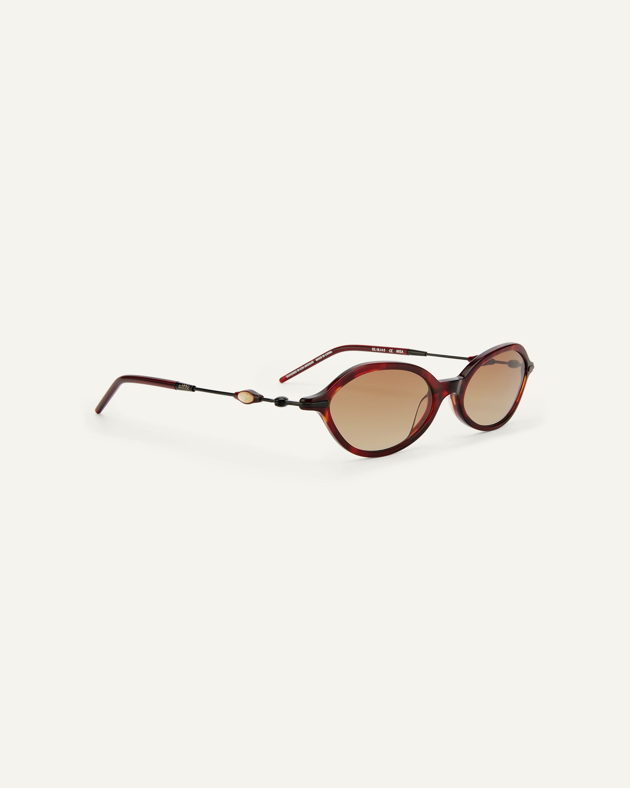 NISA Black Red Tortoise & Brown Gradient｜BONNIE CLYDE