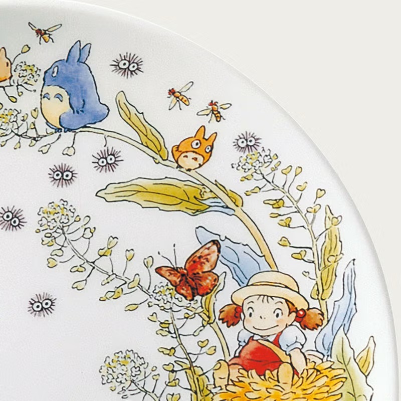Noritake 23公分盤子 龍貓 蒲公英