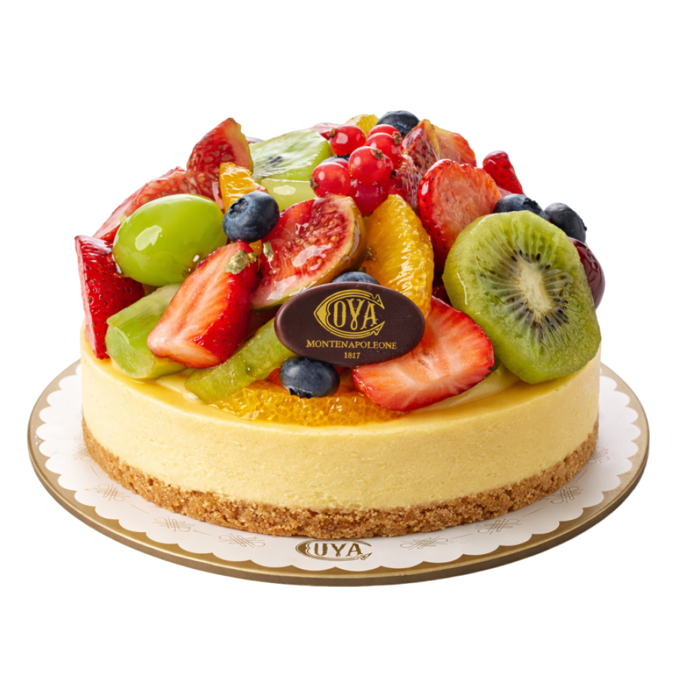經典重乳酪水果蛋糕 CLASSIC RICH CHEESECAKE WITH FRESH FRUITS