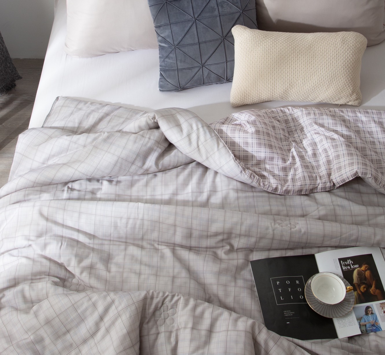 SOMA韓國莫代爾四季被 | 灰格靜語