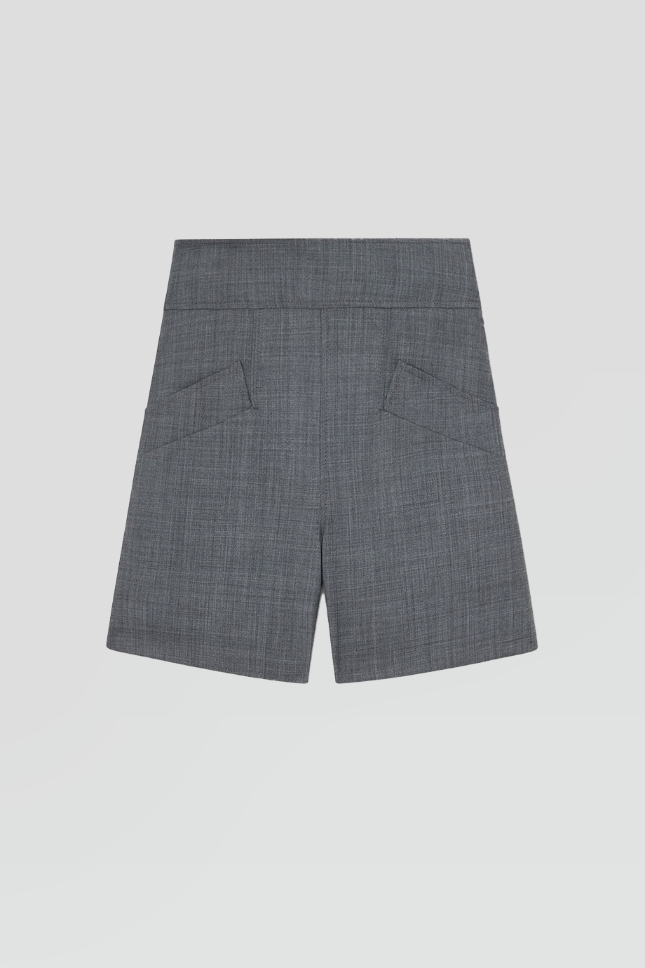 GANNI｜WOOL 低腰西裝短褲