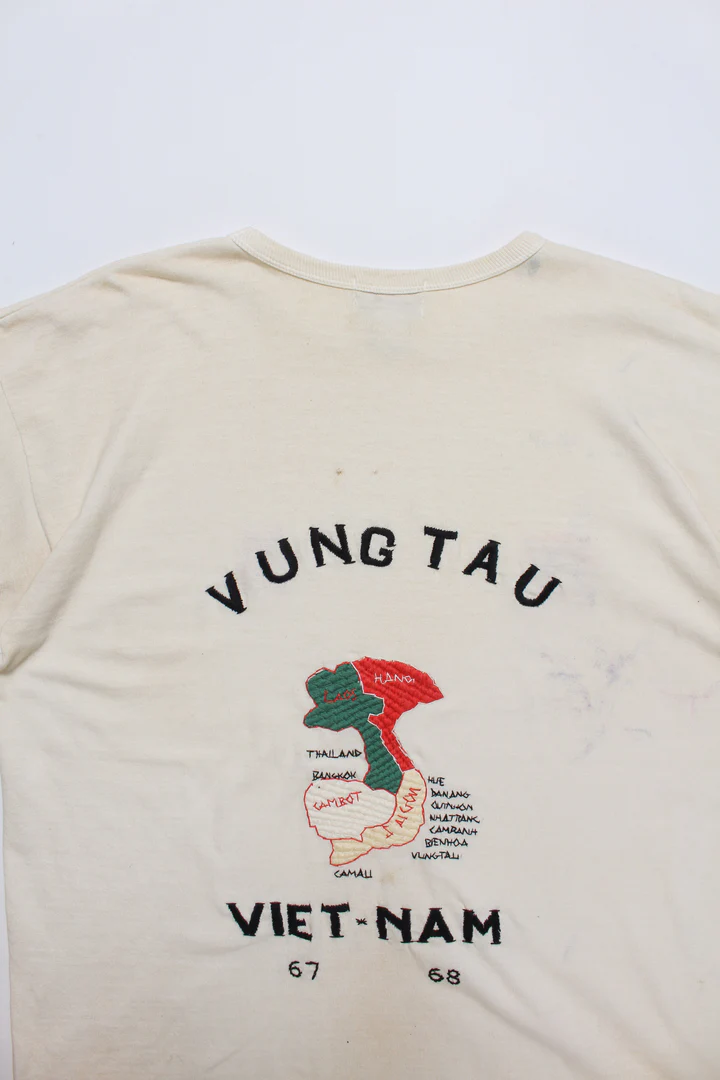 BOW WOW - VIETNAM 8812 TEE AGED / 88/12 WHITE