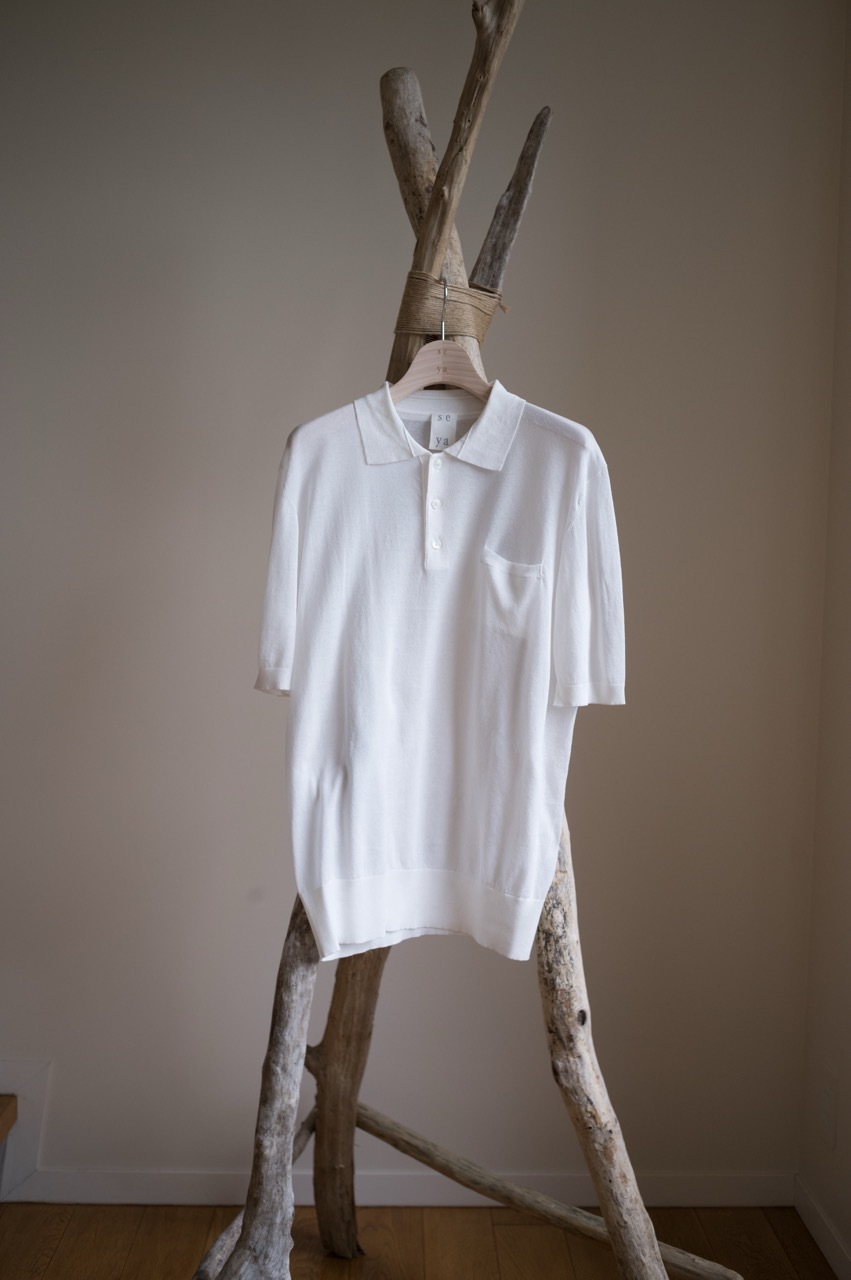 seya. CRISPY POLO COTTON KONJAC COATING (2COL)