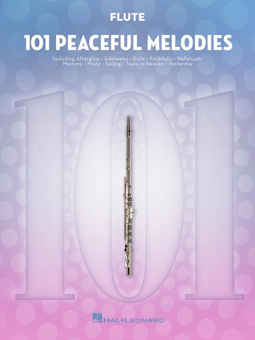 【長笛樂譜】101 Peaceful Melodies for Flute